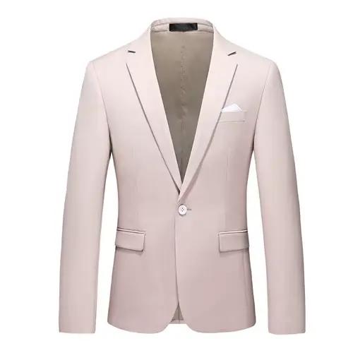 Veste de costume rouge vif pour homme, un manteau ajusté parfait pour les mariages, les fêtes et le 