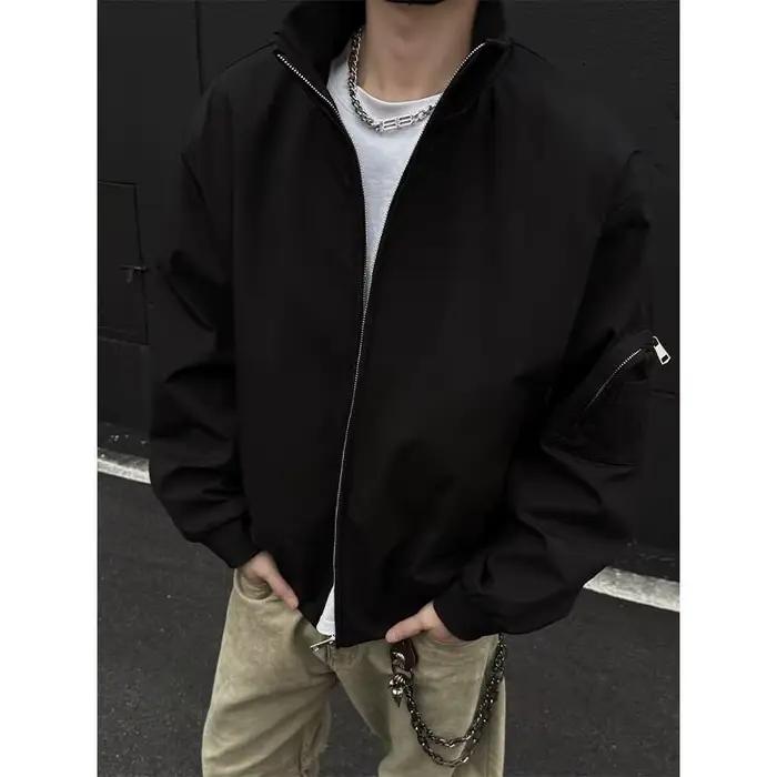 Blouson aviateur pour homme grande taille M-XXXXXL, style militaire, rembourré, style motard, haut d