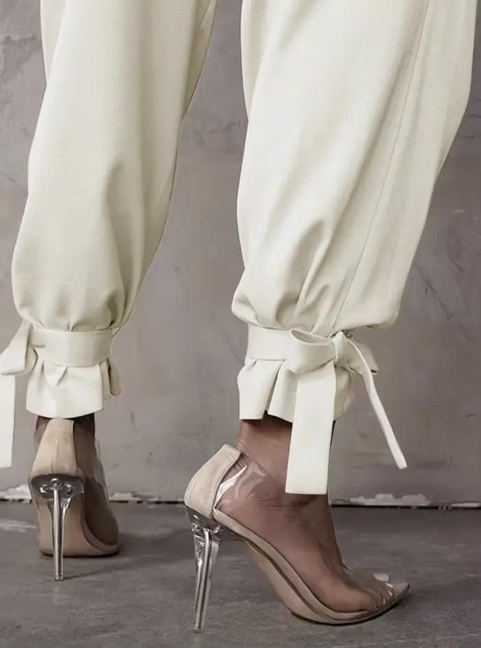 Pantalons de costume élégants, décontractés, à la mode, pour sports de plein air, amincissants, polyvalents, de style japonais, européen et américain pour femmes