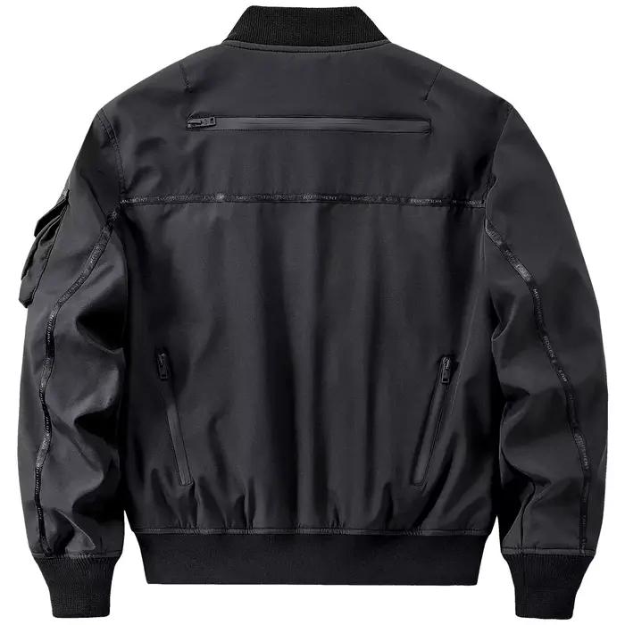 BlackDulBomber-Veste Multipoches Fonctionnelle pour Homme