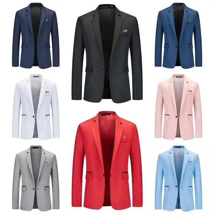 Veste de costume décontractée pour hommes