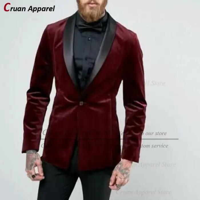 Veste slim à double boutonnage pour homme