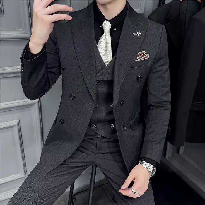 Costume de mariage haut de gamme pour hommes d'affaires