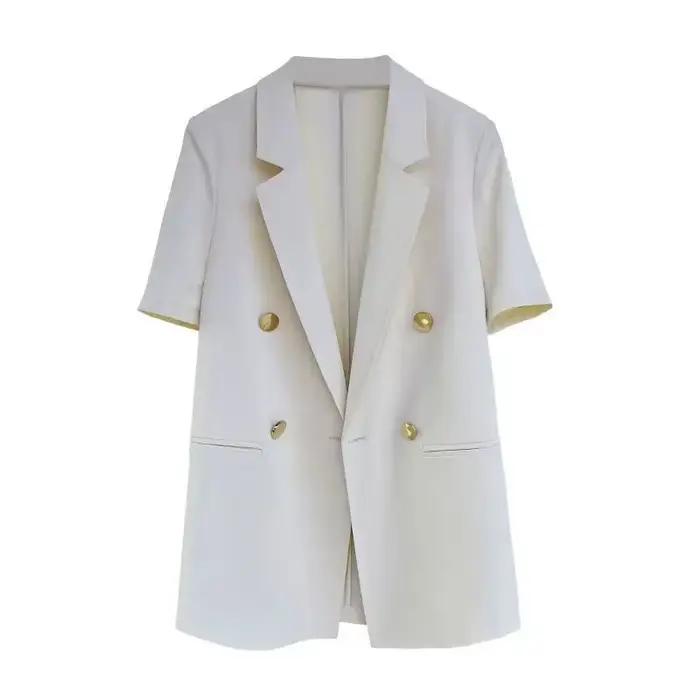 Veste de costume d'été à manches courtes