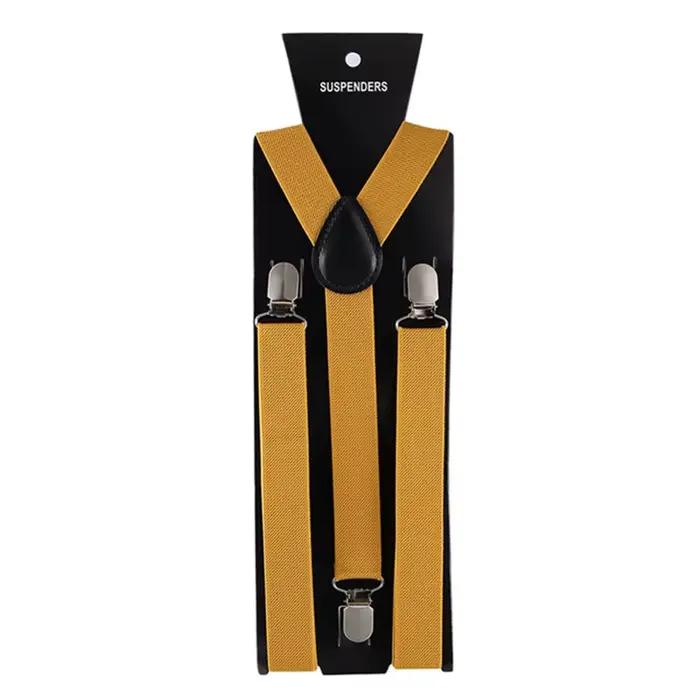 Hommes bretelles pour pantalons vêtements accessoires adulte homme chemise robe femmes fête de mariage jarretelle