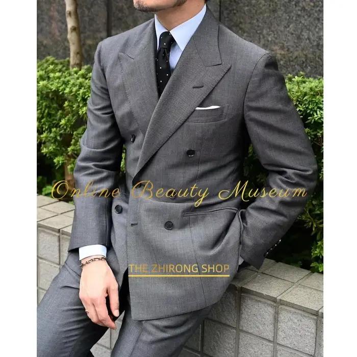 Costume homme gris classique