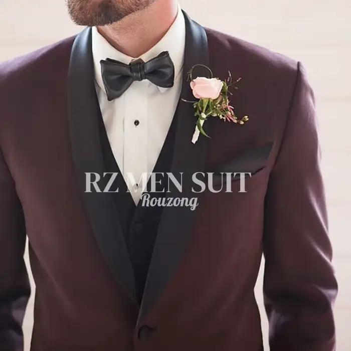 Costume de smoking 3 pièces pour homme