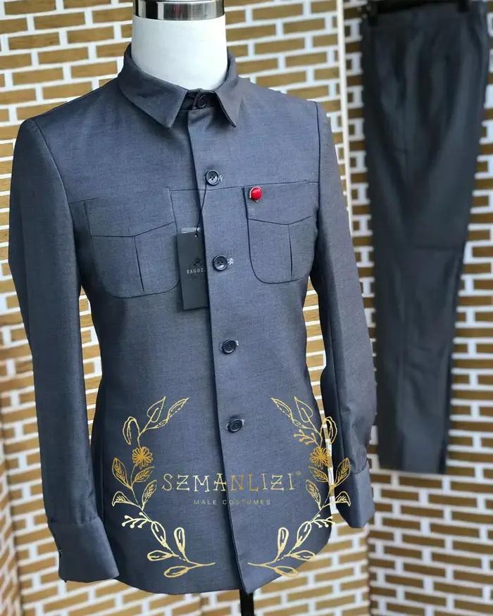 Costumes gris pour hommes