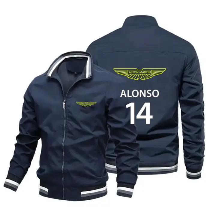 Veste d'équipe de course décontractée pour hommes, cuir et polyuréthane, coupe-vent, technologie de séchage rapide, voyage, soutien sportif, cadeau d'anniversaire