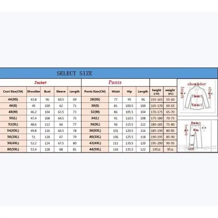 Costume haut de gamme pour hommes