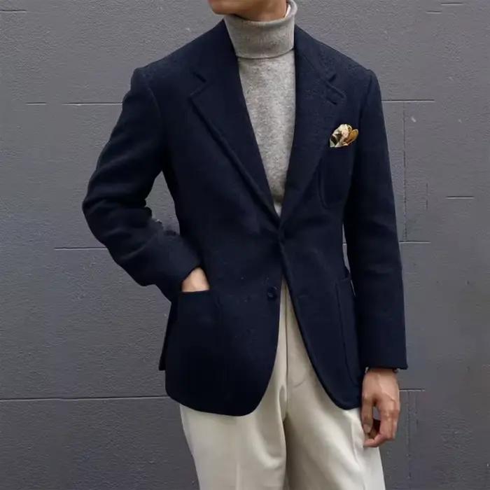 Blazer en tweed pour homme