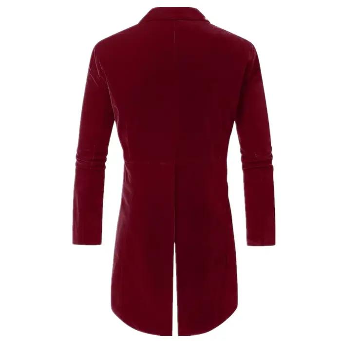 Veste de smoking élégante en velours noir pour hommes – Vêtements de cérémonie pour banquets