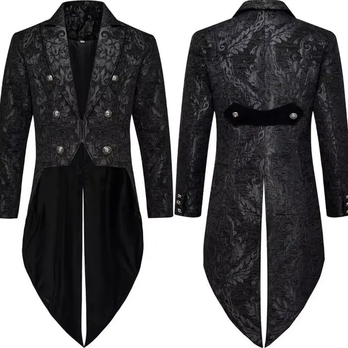 Tuxedo élégant en Jacquard doré pour hommes