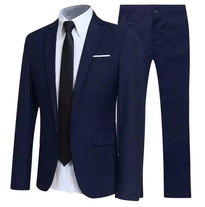 Ensemble de costume de marié de mariage décontracté pour hommes