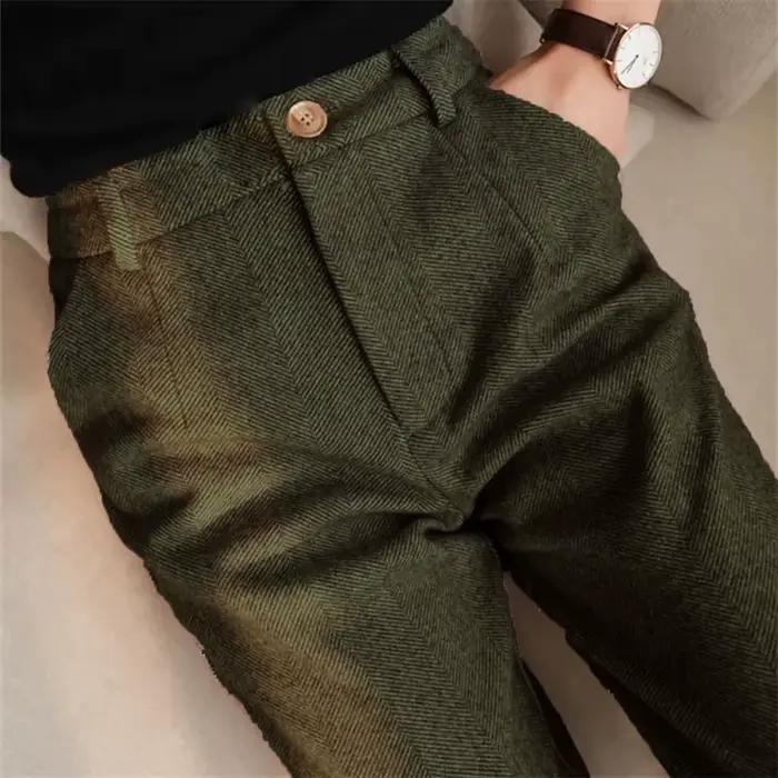Pantalon de costume Vintage italien pour hommes
