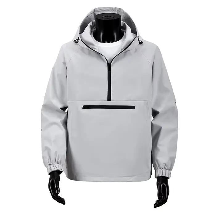 Blouson Homme Printemps 2026 Nouvelle Collection Décontracté Polyvalent Tendance à Capuche Style Utilitaire