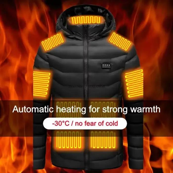 Veste chauffante pour hommes