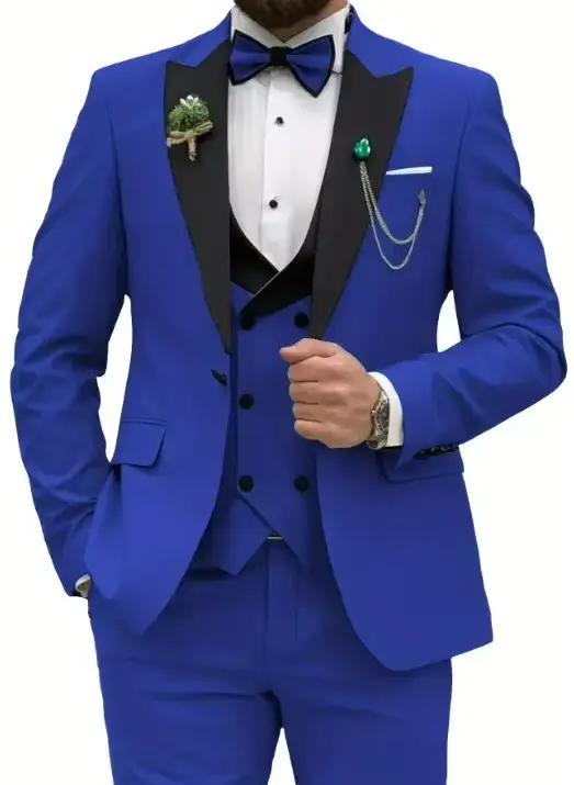 Costume Trois Pièces Décontracté pour Homme