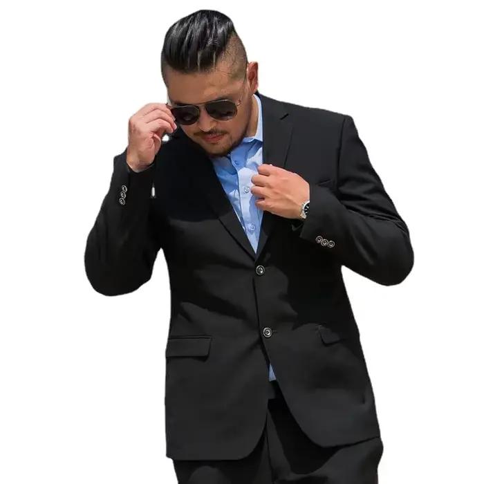 Ensemble de costume de couleur noire pour hommes