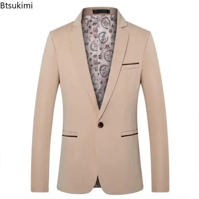 Nouveaux hommes vestes de costume Style coréen mariage mode