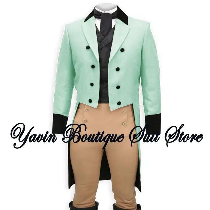 Manteau à queue d'hirondelle imbibé pour hommes
