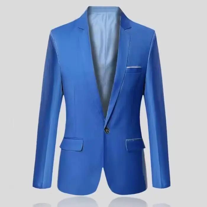 Blazer de Costume Tendance pour Homme – Coupe Slim