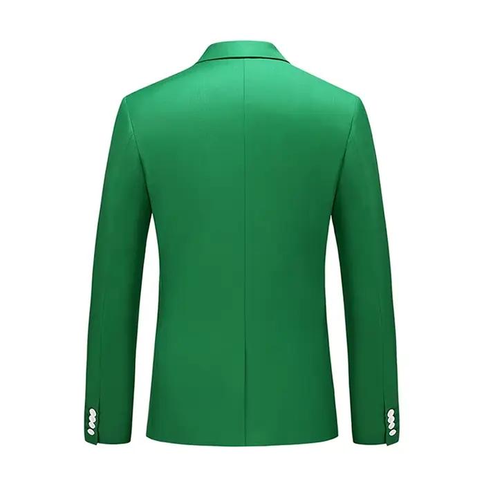 Veste de costume pour homme vert vif