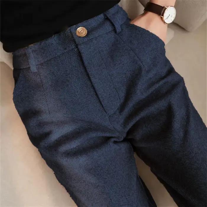 Pantalon de costume Vintage italien pour hommes
