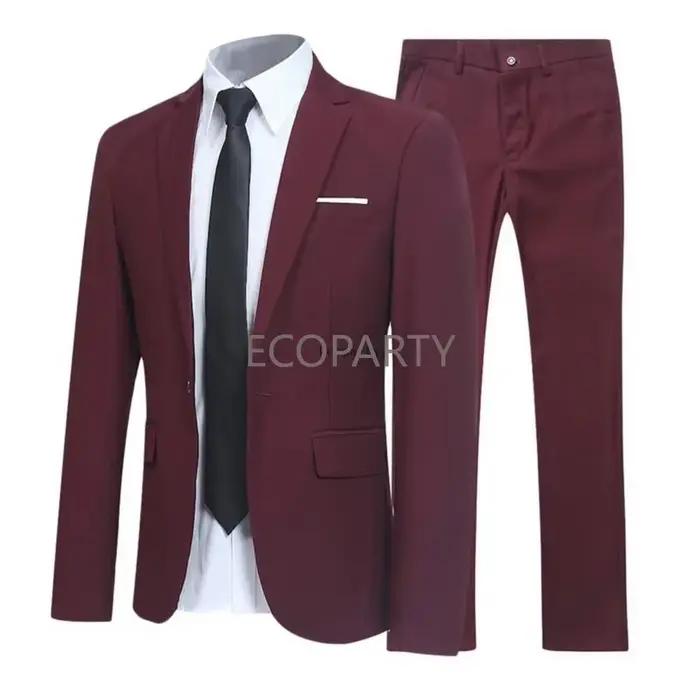 Costume homme ajusté à fente