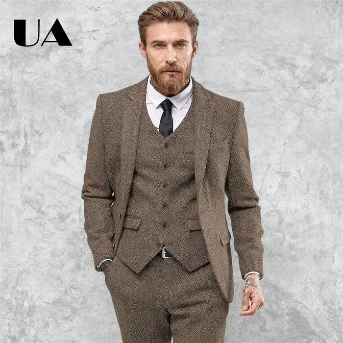 Chevron – ensemble de costume formel pour hommes