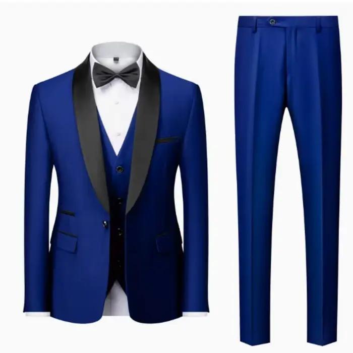 Costume de smoking décontracté pour homme élégant et confortable pour marié mariage soirée chic