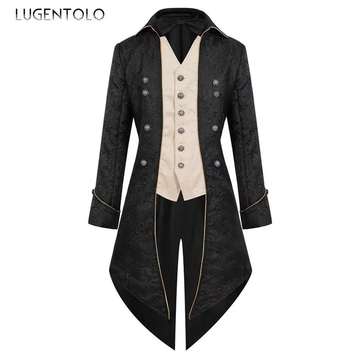Manteau de smoking médiéval pour hommes