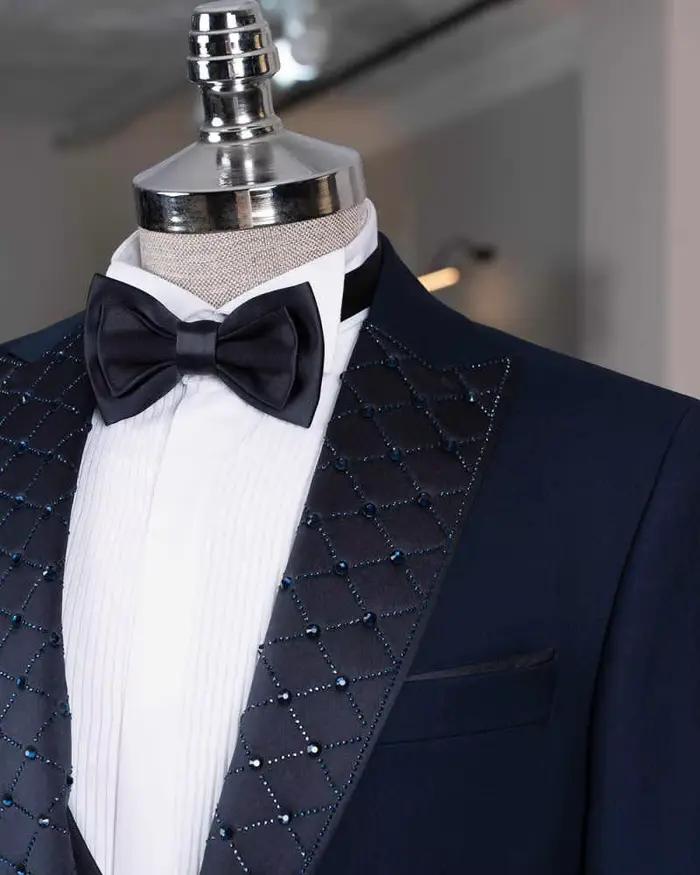 Magnifique ensemble deux pièces pour homme : costume de marié