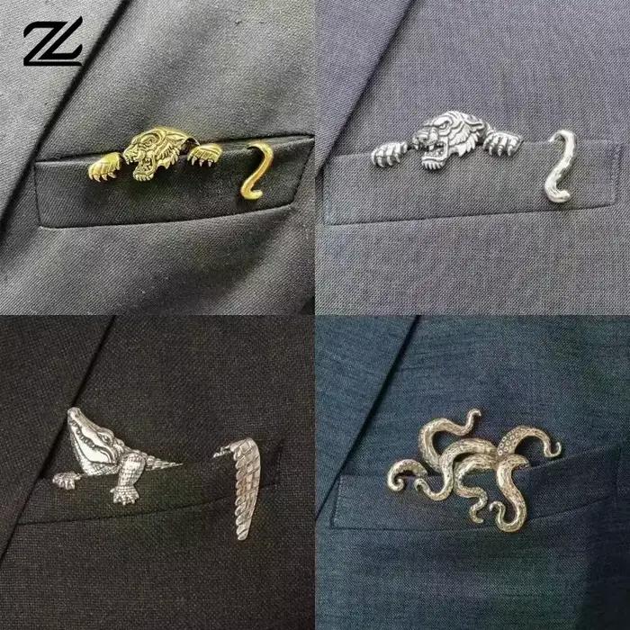 Épingle à revers pour costume pour hommes