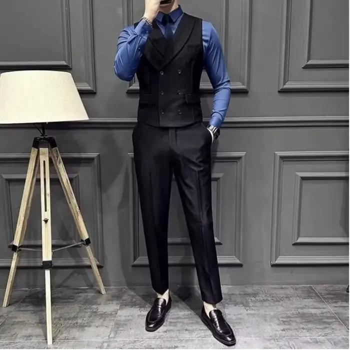Gilet de costume d'affaires pour hommes