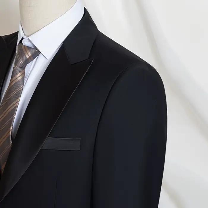 Costume homme 2 pièces noir slim fit