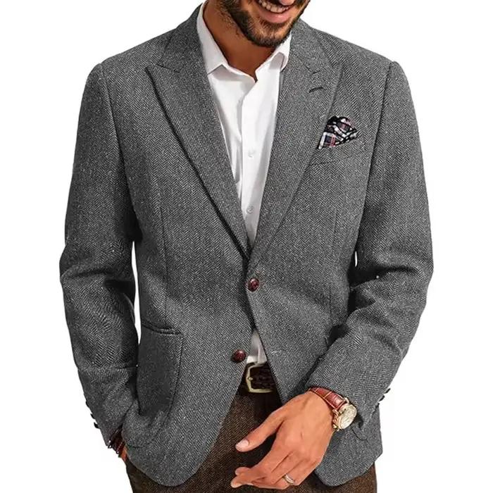 Costume Blazer à chevrons pour hommes