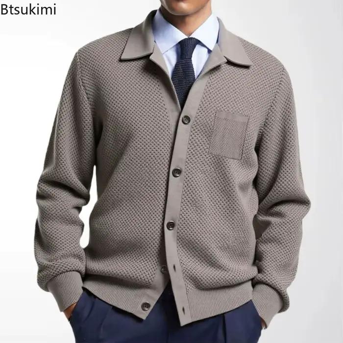 Veste en tricot pour homme 2026