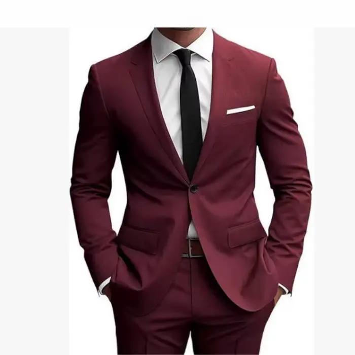 Ensemble de costume slim bleu ciel pour homme