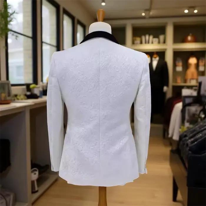 Costumes de mariage floraux pour hommes