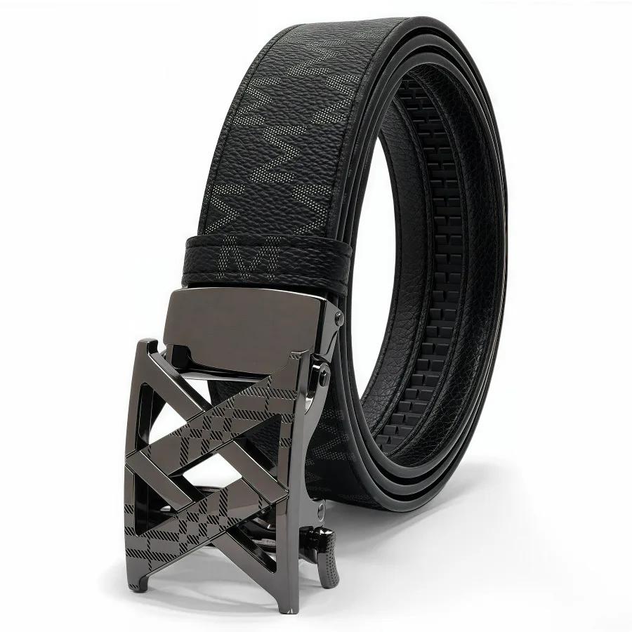 Ceintures de luxe pour hommes, ceintures en cuir à boucle automatique pour hommes, ceinture pour jea