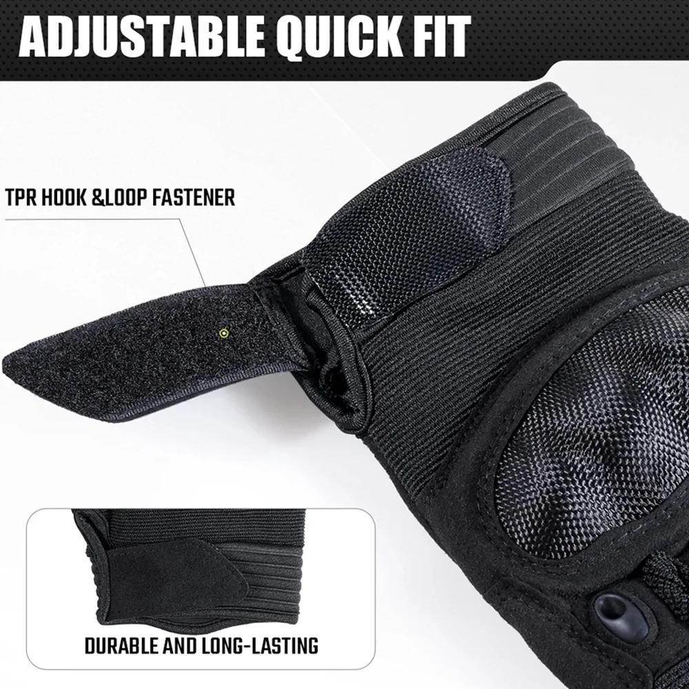 Gants tactiques pour écran tactile pour hommes, pour le cyclisme en plein air, la randonnée, le camp