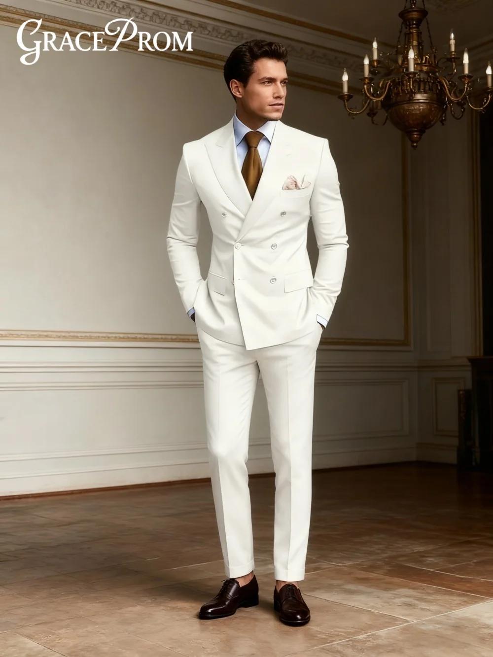 Ensemble de costume homme élégant à simple boutonnage pour mariage, affaires ou occasions formelles,