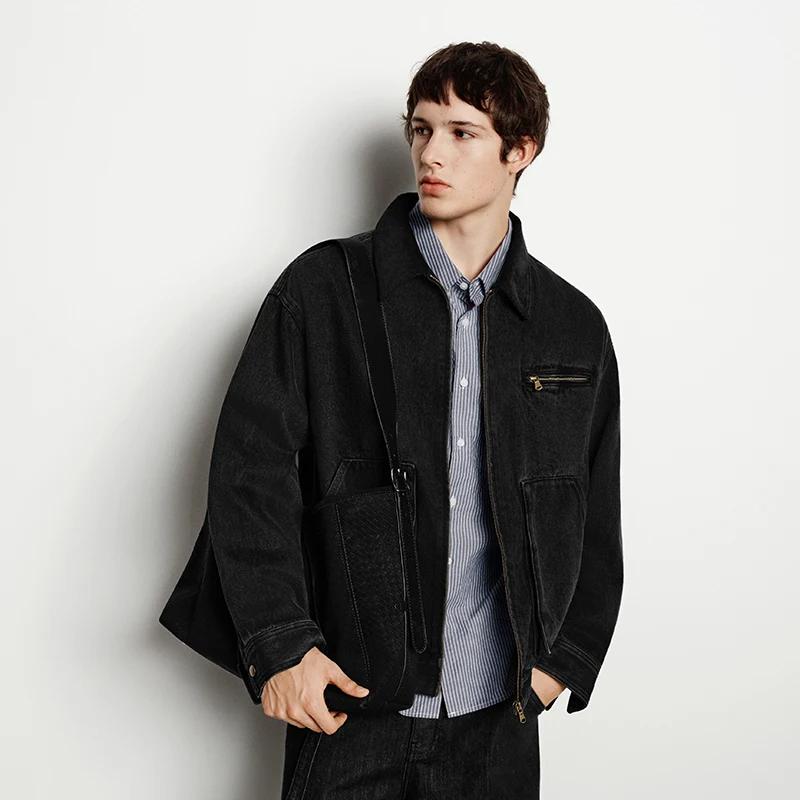Semir Denim veste hommes Vintage Detroit Style vêtements de travail pur coton décontracté extérieur 