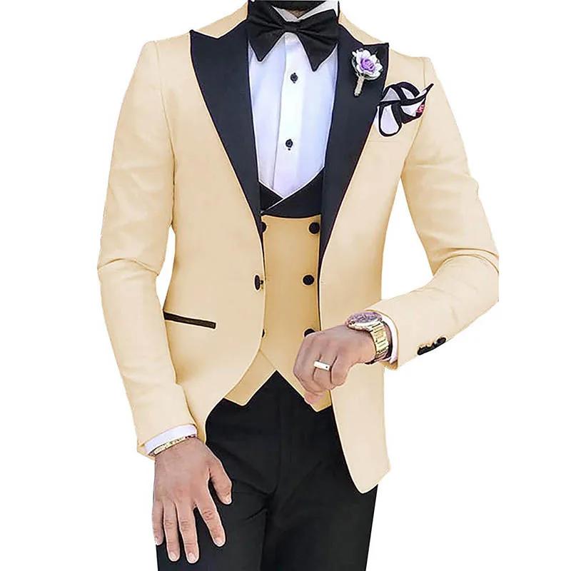 Costumes 3 pièces sur mesure pour hommes
