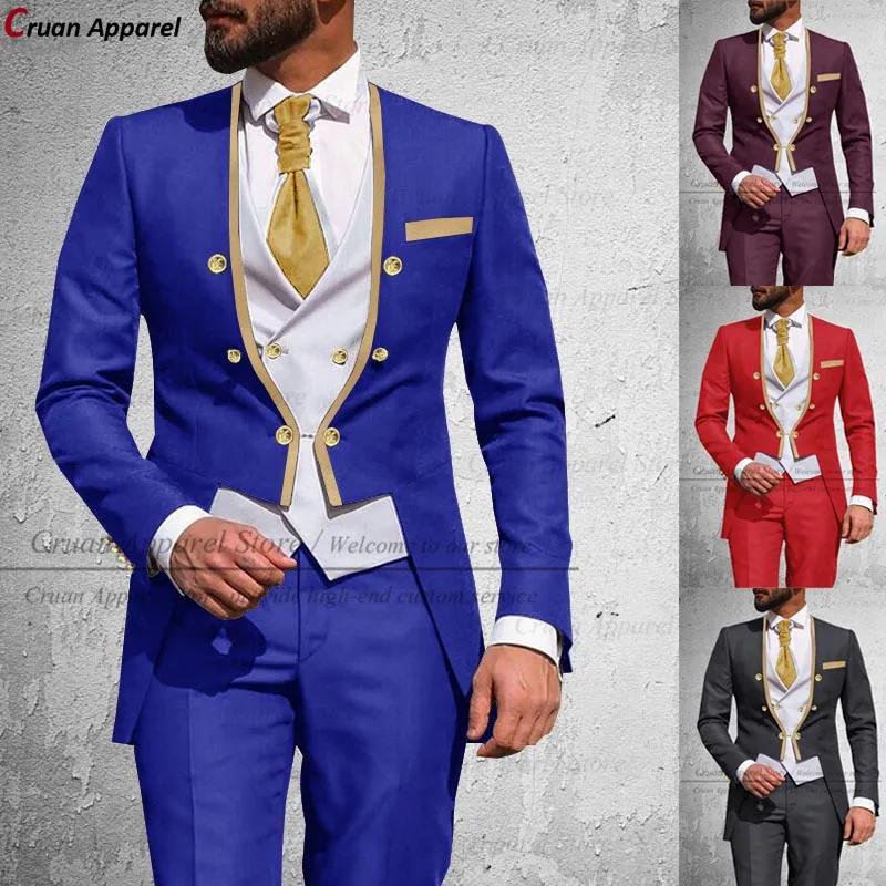Costume bleu Royal pour hommes