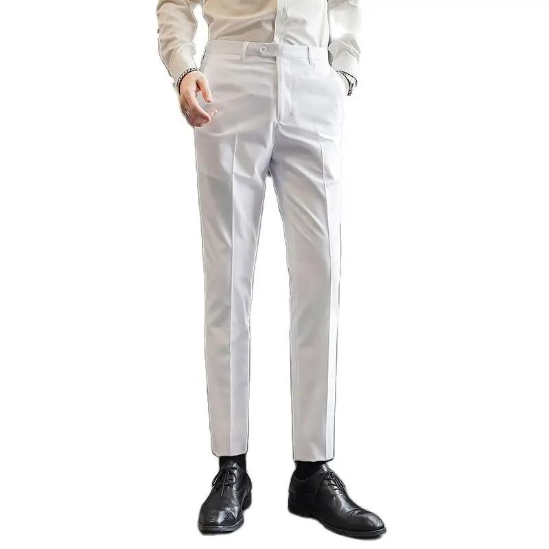Pantalon de Costume Bleu Homme 2026
