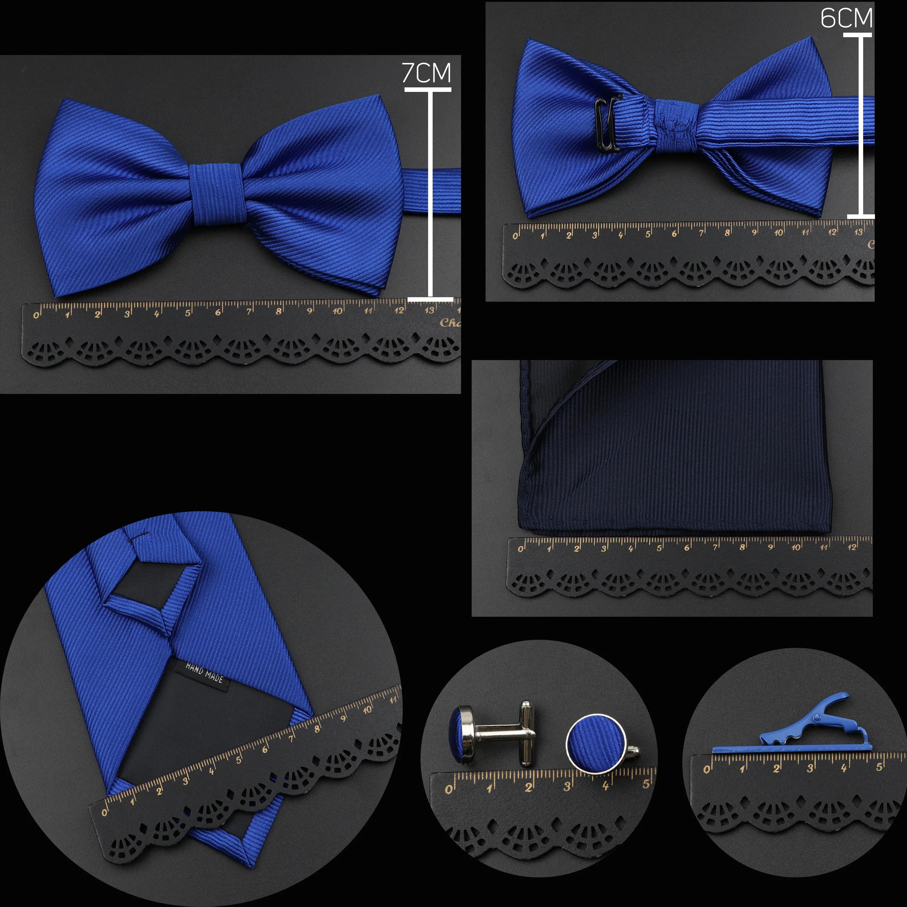 Ensemble de cravate et nœud papillon pour hommes