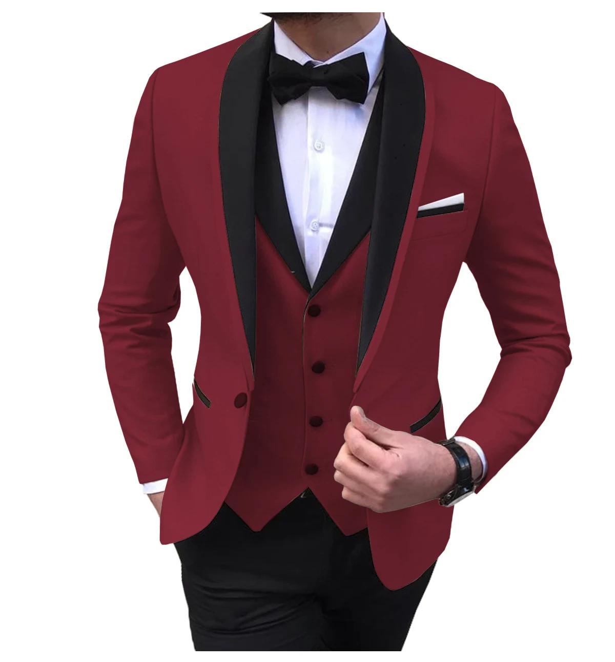 Costumes 3 pièces fendus pour hommes