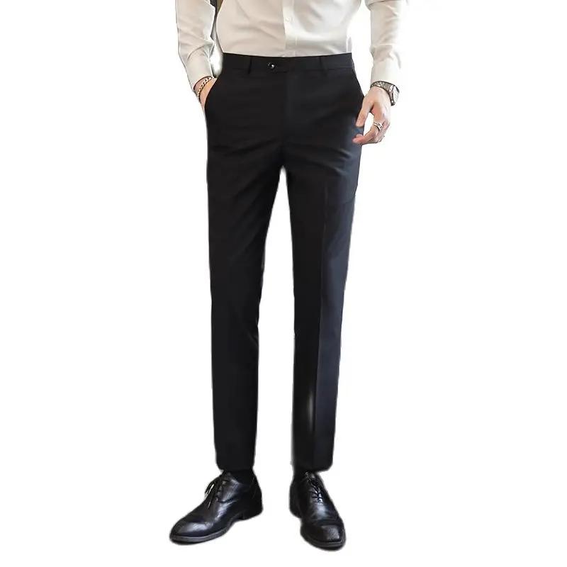 Pantalon de Costume Bleu Homme 2026
